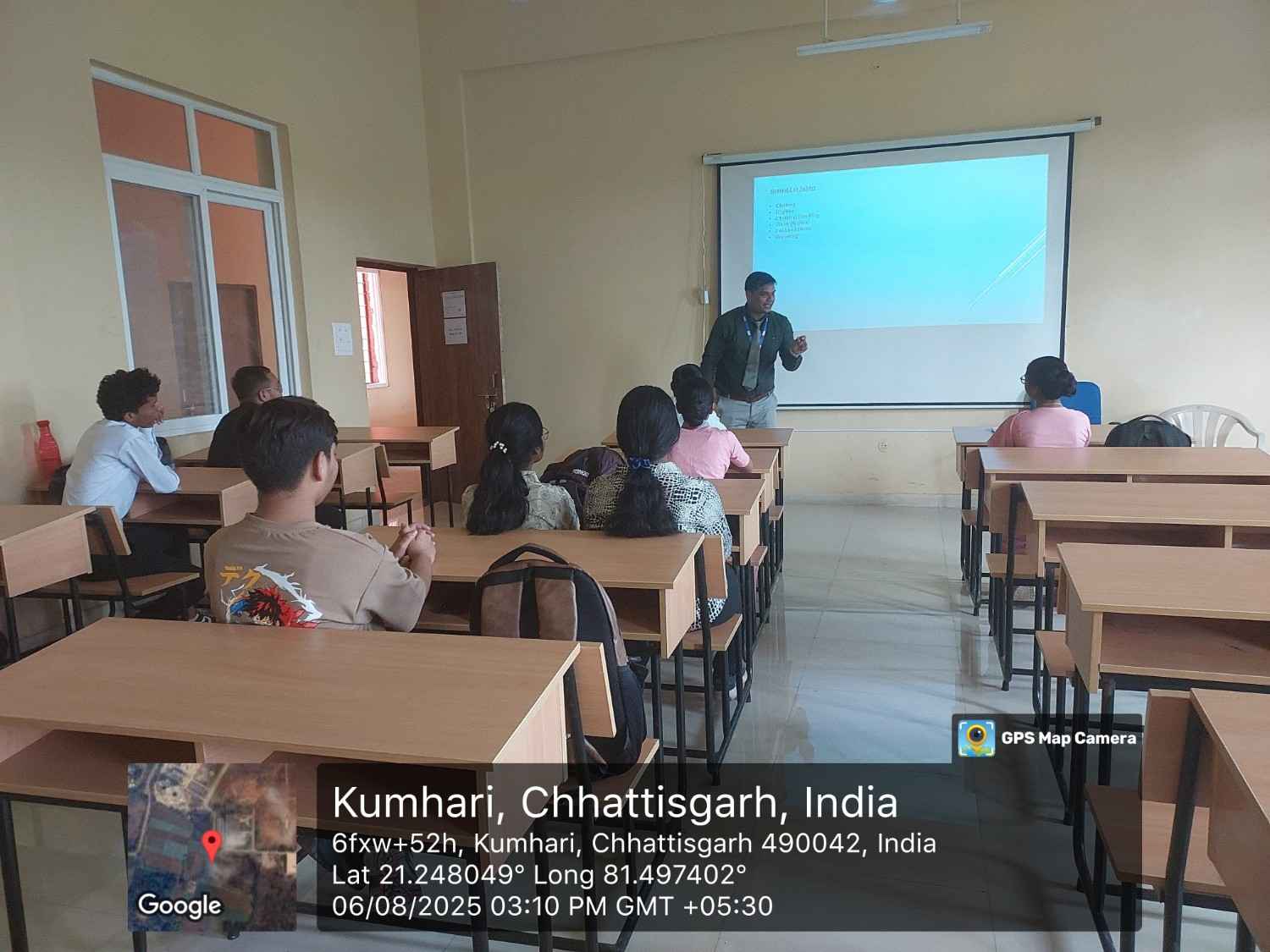 Departmental Induction Program – Faculty of Science ICFAI University, Raipur!!