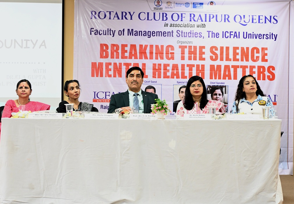 Guest Lecture on “Breaking the Silence: Mental Health Matters”