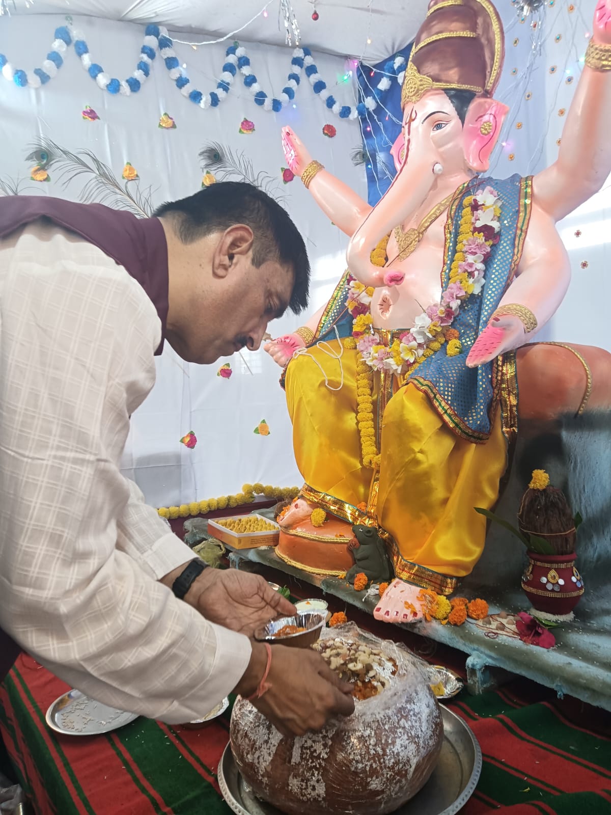 Ganesh Chaturthi Celebration at ICFAI University Raipur!!
