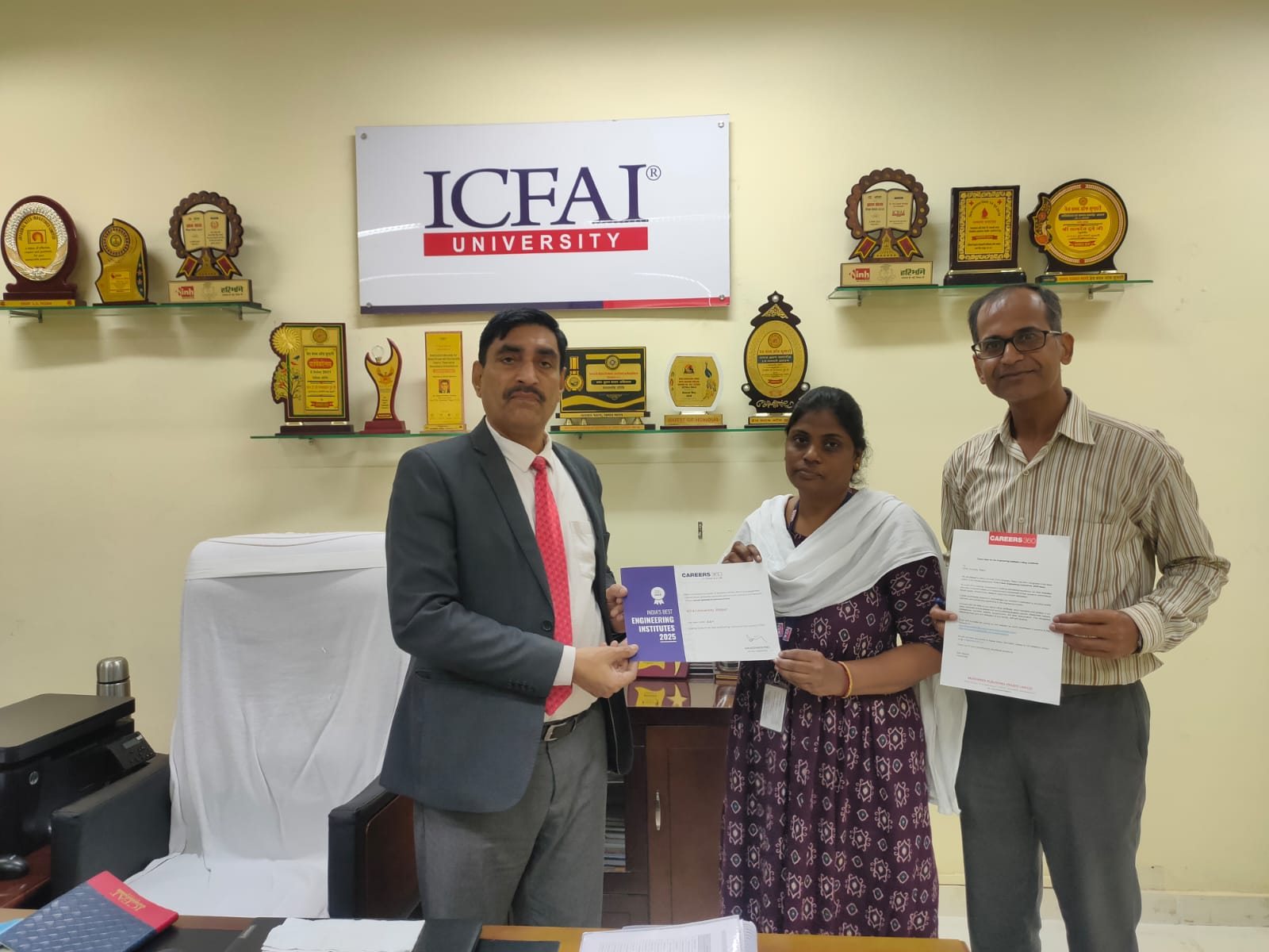 ICFAI University Raipur Recognized Among India’s Best Engineering Institutes 2025!!